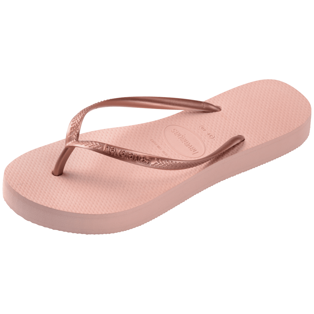 Women's Slim Flatform Flip Flops - Ballet Rose